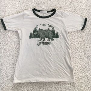 “Be Your Own Adventure” Ringer Tee